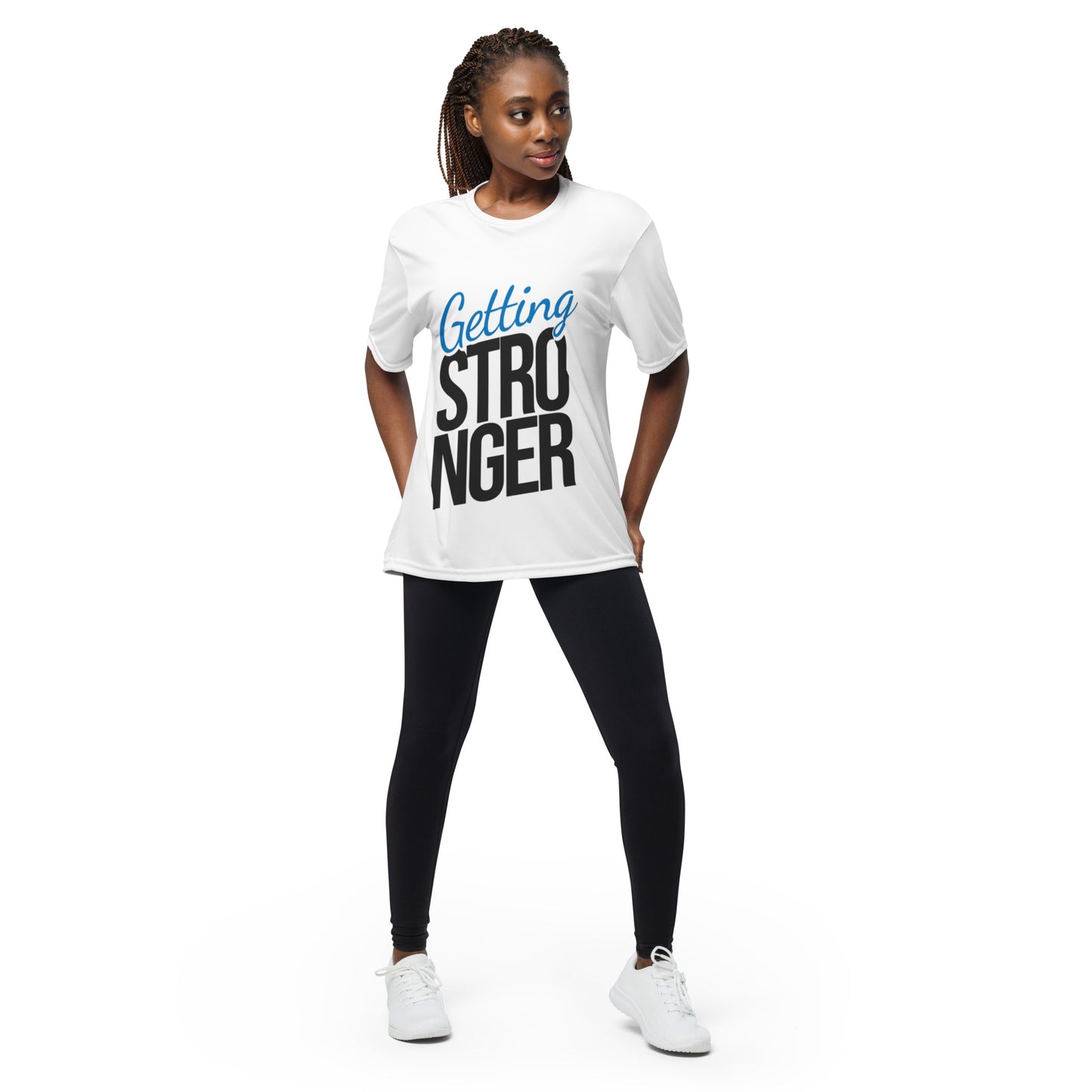 Getting Stronger Crew Neck Tee