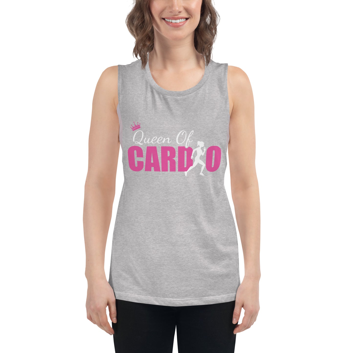 Queen of Cardio Ladies Muscle Tank